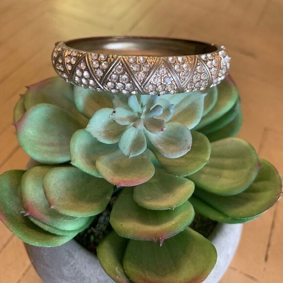 Vintage Rhinestone Bracelet Bundle Love Bow Heart - Picture 2 of 8